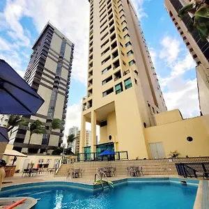 Flat 10 Andar Costa Mar Acesso Direto Hotel